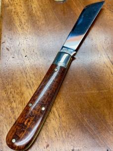 GEC Northfield #933124 Ramsfoot Swayback with Ramsfoot Blade and Snakewood Covers