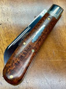 GEC Northfield #933124 Ramsfoot Swayback with Ramsfoot Blade and Snakewood Covers