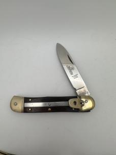 Lot of 3 Hubertus Solingen Germany Pocket knives Locking Lever Release 