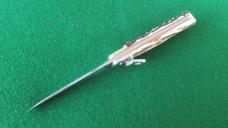 DISCONTINUED BOKER 715 STAG Lever Lock Automatic MINT 