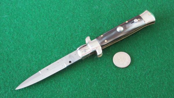 RARE c. 1950's 16cm (6-3/8") EIG Cutlery ITALY PICK LOCK Switchblade MINT 
