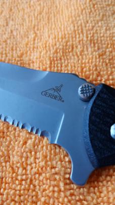 Gerber Firestorm Tactical Folder Rick Hinderer Design Nice Condition 