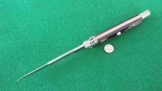 RARE c. 1950's 28cm (11") M. ITALY PICK LOCK Switchblade HORN MINT !