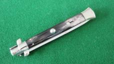 RARE c. 1950's 28cm (11") M. ITALY PICK LOCK Switchblade HORN MINT !