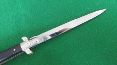 RARE c. 1950's 28cm (11") M. ITALY PICK LOCK Switchblade HORN MINT !
