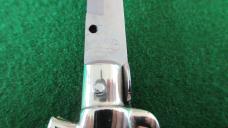 RARE c. 1950's 28cm (11") M. ITALY PICK LOCK Switchblade HORN MINT !