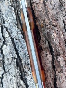 GEC 990118 BURNT ORANGE SPRINGFIELD BONE WALL STREET LOCKBACK KNIFE