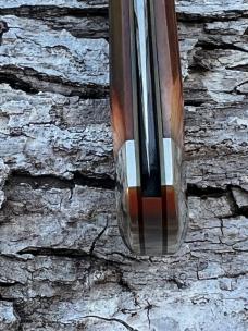 GEC 990118 BURNT ORANGE SPRINGFIELD BONE WALL STREET LOCKBACK KNIFE