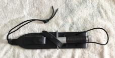 Greg Wall Custom Crane Style Hollow Handle Survival Knife And Sheath NEW