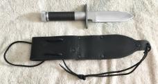 Greg Wall Custom Crane Style Hollow Handle Survival Knife And Sheath NEW