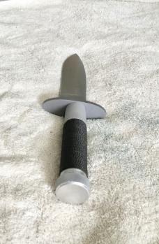 Greg Wall Custom Crane Style Hollow Handle Survival Knife And Sheath NEW