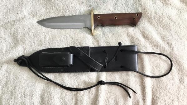 Greg Wall Custom Tactical Brend Style Model 2-6” Knife New