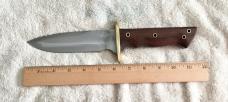 Greg Wall Custom Tactical Brend Style Model 2-6” Knife New