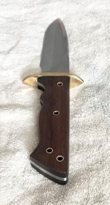Greg Wall Custom Tactical Brend Style Model 2-6” Knife New