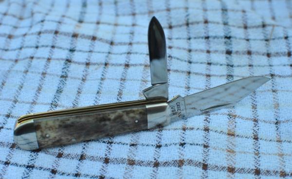 Case XX USA One Dot 1979 A 62351/2 Appaloosa Factory Mint Nickel Bolsters Pins Brass Liners 