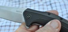 Kershaw Speedsafe 1776T Ken Onion Design USA Made 4 1/4" Closed 420HC StonewashedFactory Mint Zytel 