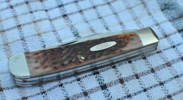 Case One Dot 6254 SS Jigged Brown Bone Trapper 4 1/8" Closed Factory Mint Never Used Or Carried Case One Dot 6254 SS Jigged Brown Bone Trapper 4 1/8" Closed Factory Mint Never Used Or Carried