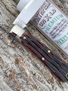 GEC NORTHFIELD ** 470124 PURPLE SAGE HORSECUT INDIA BONE VIPER