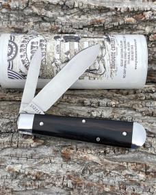 GEC TIDIOUTE **152214EC EBONY WOOD HUCKLEBERRY BOYS KNIFE