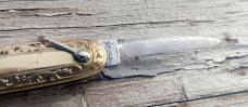 Schrade Double Model 744GG Gold