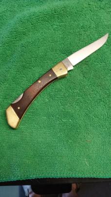 Sears Craftsman Model# 95075 "Old Crafty" Lockback Knife Nice Condition Made in U.S.A.