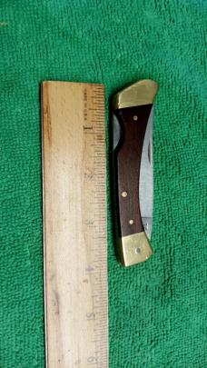 Sears Craftsman Model# 95075 "Old Crafty" Lockback Knife Nice Condition Made in U.S.A.