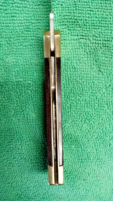 Sears Craftsman Model# 95075 "Old Crafty" Lockback Knife Nice Condition Made in U.S.A.