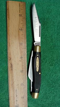 Sears Craftsman Model#95066 " A.C.E Edge" Large Stockman Pocket Knife Excellent Condition Unused