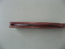   DANIELS FAMILY KNIFE BRANDS-TITUSVILLE CUTLERY-LEXINGTONIAN-HOLY OLIVE WOOD