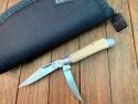 A.G. Russell Pinched Peanut Mammoth Ivory VG-10 Seki Japan