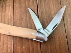 A.G. Russell Pinched Peanut Mammoth Ivory VG-10 Seki Japan