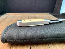 A.G. Russell Pinched Peanut Mammoth Ivory VG-10 Seki Japan