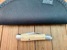 A.G. Russell Pinched Peanut Mammoth Ivory VG-10 Seki Japan