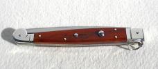 NEW AGA CAMPOLIN 12" ITALIAN SICILIANO FIGHTING KNIFE EXOTIC COCOBOLO WOOD 4 MIL BLADE N/S BOLSTERS