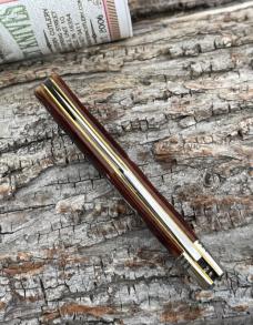 GEC NORTHFIELD ** 831121LB DARK BREWED JIGGED BONE TASCOSA LOCKBACK