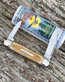 GEC NORTHFIELD ** 681221 COWHIDE JIGGED BONE WHITE OWL