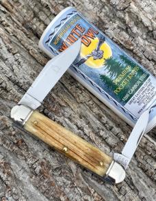 GEC NORTHFIELD ** 681221 COWHIDE JIGGED BONE WHITE OWL