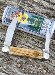 GEC NORTHFIELD ** 681221 COWHIDE JIGGED BONE WHITE OWL