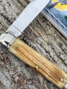 GEC NORTHFIELD ** 681221 COWHIDE JIGGED BONE WHITE OWL