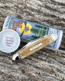GEC NORTHFIELD ** 681221 COWHIDE JIGGED BONE WHITE OWL