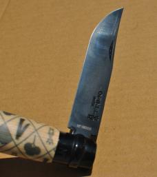 Opinel 130th Anniv. Limited Edition #8 Mint Locking Black Blade Serial Number
