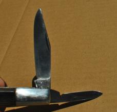 A.W. Wadsworth & Son Germany 2 Blade Barlow Wood Factory Mint Steel Bolsters Liners Kastor Import