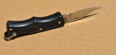 Imperial Ireland 2" Key Fob Lock Back Folder With Bail Light Use Tight Tiger Snap Fiber Handles 