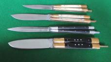 RARE LOT 4 PHILIPPINE BATANGAS Balisong Butterfly Knives Double Edge