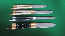 RARE LOT 4 PHILIPPINE BATANGAS Balisong Butterfly Knives Double Edge