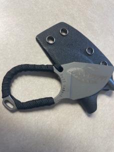 Jake Hoback Jeremiah Johnson Fixed Blade Knife Warthog  CPM-20CV Steel Black