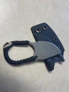 Jake Hoback Jeremiah Johnson Fixed Blade Knife Warthog  CPM-20CV Steel Black