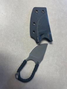Jake Hoback Jeremiah Johnson Fixed Blade Knife Warthog  CPM-20CV Steel Black