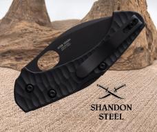 Fox Anso Zero  2.0 Desert Warrior Lockback Black Folding Becut Steel Pocket Knife