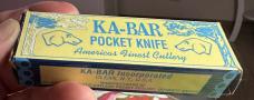 Kabar Vintage 1173 Stag Swing Guard Lock Back Knife. Very Nice!